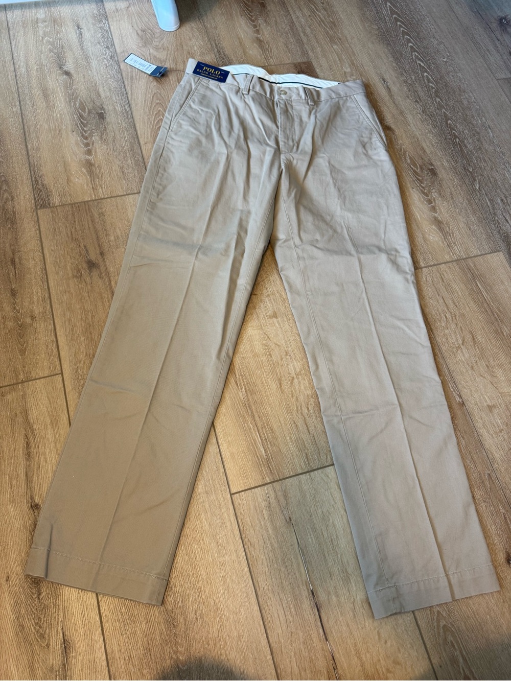Polo Ralph Lauren Men's Stretch Classic-Fit Chino Pants 33W 32L NEW WITH TAGS